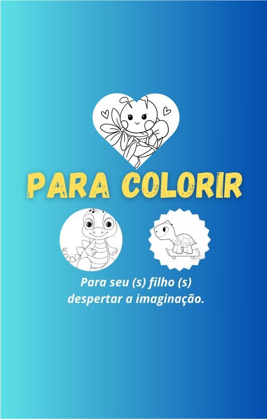 Livros para colorir oba digitais